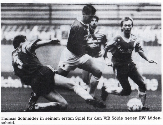 VfR Sölde 1. Mannschaft Oberliga VfR Sölde - RW Lüdenscheid
