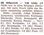 VfR Sölde 1.Mannschaft Bezirksliga BR Billmerich - VfR Sölde