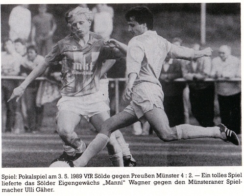 VfR Sölde 1. Mannschaft Pokal VfR Sölde - Preußen Münster