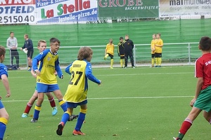 Besuch der Salts Juniors F.C. aus Bradford