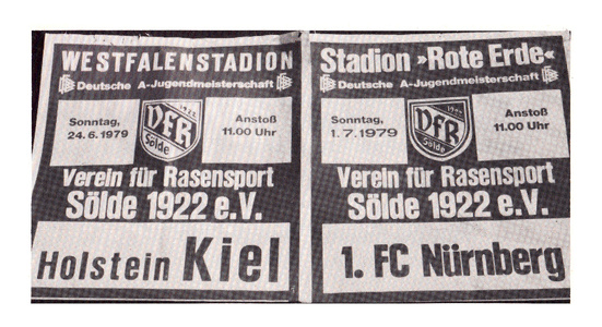 VfR Sölde A-Jugend Deutsche Meisterschaft 1. FC Nürnberg