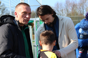 Eröffnung der neuen "outdoor soccer grounds"