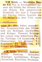 VfR Sölde A-Jugend Westfalenliga - VfR Sölde - Westfalia Herne
