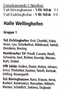 VfR Sölde 1. Mannschaft