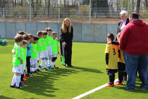 Eröffnung der neuen "outdoor soccer grounds"