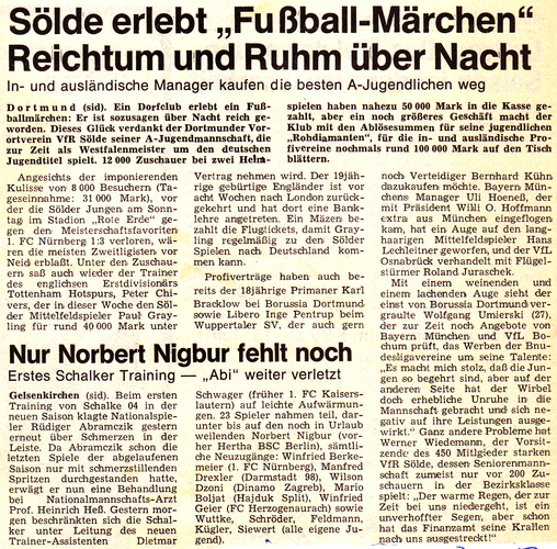 VfR Sölde A-Jugend Deutsche Meisterschaft - VfR Sölde - 1. FC Nürnberg