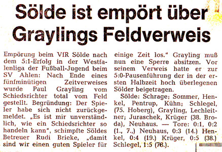 VfR Sölde A-Jugend Westfalenliga - Ahlener SV - VfR Sölde