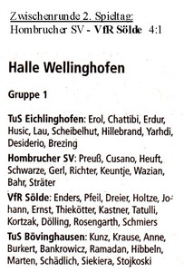 VfR Sölde 1. Mannschaft