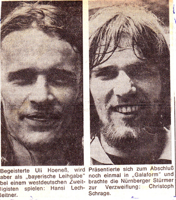 VfR Sölde A-Jugend Deutsche Meisterschaft Hansi Lechleitner, Christoph Schrage