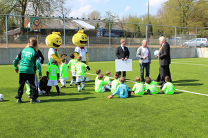 Eröffnung der neuen "outdoor soccer grounds"