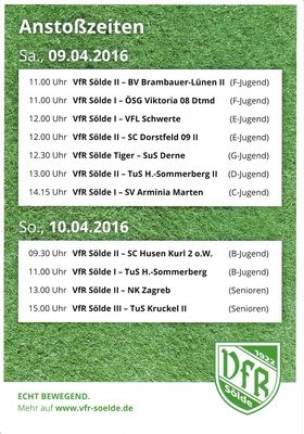 VfR Sölde - Eröffnung des outdoor soccer grounds