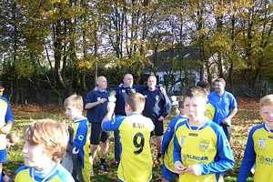 Besuch der Salts Juniors F.C. aus Bradford