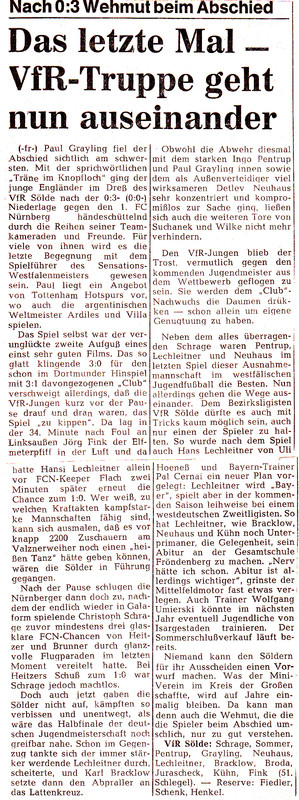 VfR Sölde A-Jugend Deutsche Meisterschaft - 1. FC Nürnberg - VfR Sölde