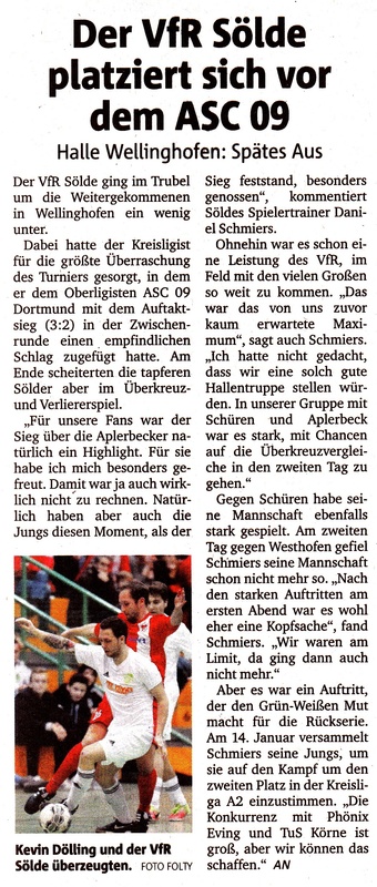 VfR Sölde 1. Mannschaft
