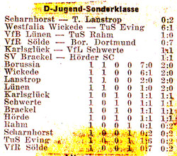 VfR Sölde D-Jugend Sonderklasse