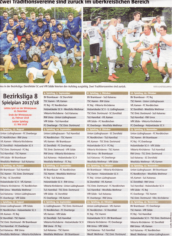 VfR Sölde 1. Mannschaft